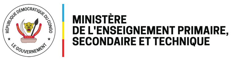 ministère de l'enseignement primaire secondaire et technique rdc HD Logo